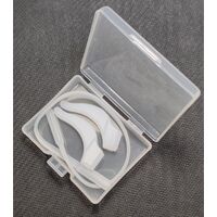 Силіконові заушники для дитячих очок White, Колір силіконових завушників: Біло-прозорий