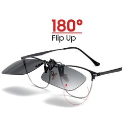 Солнцезащитные очки клипсы с поляризацией, Вариации: CP02G, Размеры: 130 мм, изображение 5