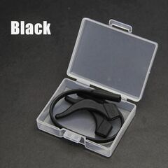 Силиконовые заушники для детских очков Black, Цвет силиконовых заушников: Черный