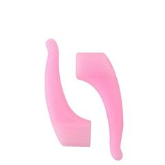 Кольорові силіконові завушники стопери для окулярів, Колір силіконових завушників: Світло-рожевий