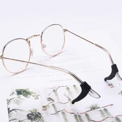 Набор - Силиконовые заушники для очков, светло-синие, Цвет силиконовых заушников: Светло-синий, изображение 4