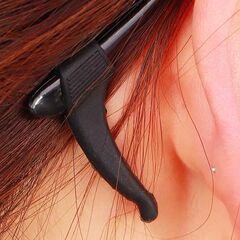 Набор - Силиконовые заушники для очков, желтые, Цвет силиконовых заушников: Желтый, изображение 3