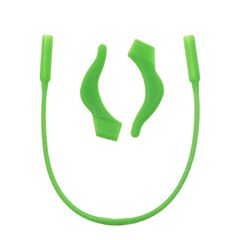 Набор - силиконовые заушники для детских очков, цветные (зеленый), Цвет силиконовых заушников: Зеленый, изображение 3