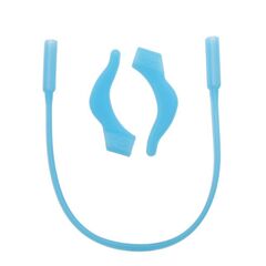 Набор - силиконовые заушники для детских очков, цветные (светло-голубой), Цвет силиконовых заушников: Светло-синий, изображение 3