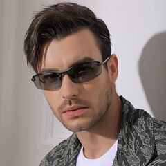 Фотохромные очки SunDrive 557YG с поляризацией, Вариации: SunDrive 557YG, Размеры: 140 мм, изображение 5