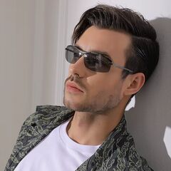 Фотохромные очки SunDrive 557YG с поляризацией, Вариации: SunDrive 557YG, Размеры: 140 мм, изображение 4