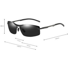 Очки водителя SunDrive 557 Brown с поляризацией, Вариации: SunDrive 557 Brown, Размеры: 140 мм, изображение 5