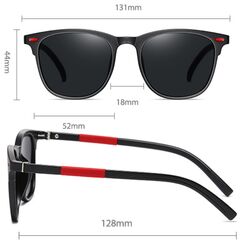 Солнцезащитные очки детские SunDrive TR1001 Black, Вариации: SunDrive TR1001 Black, Размеры: 130 мм, изображение 4