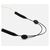Шнурок для окулярів з регулюванням 35 см, Колір силіконових завушників: Чорний, Размеры: 35 см, зображення 2