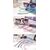 Шнурок для окулярів фіолетовий, Колір силіконових завушників: Фиолетовый, зображення 3
