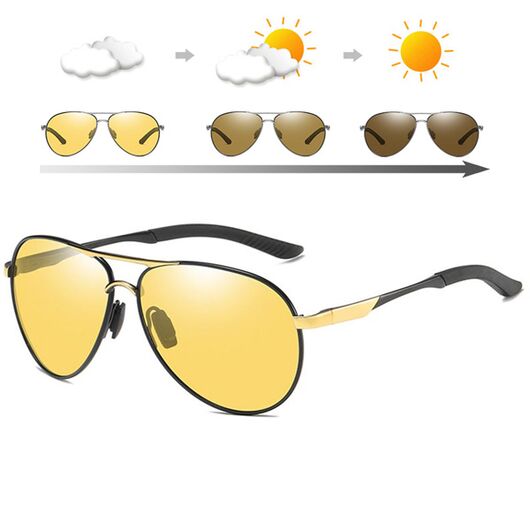 Фотохромные очки хамелеоны SunDrive 563YB, Вариации: SunDrive 563YB, Размеры: 140 мм