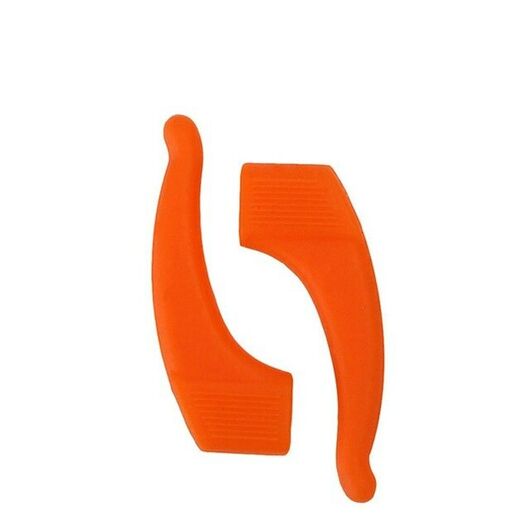 Силиконовые заушники (стопперы) для очков оранжевый, Цвет силиконовых заушников: Оранжевый