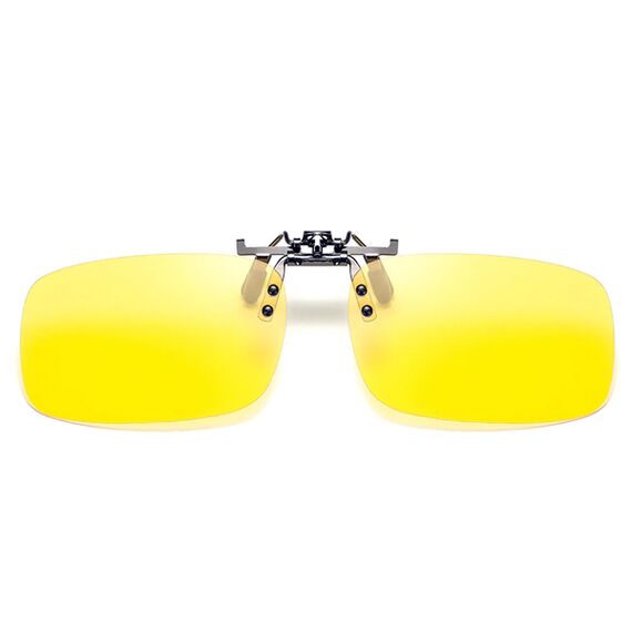 Очки клипсы с поляризацией Yellow - накладка на очки, Вариации: CP01Y, Размеры: 130 мм