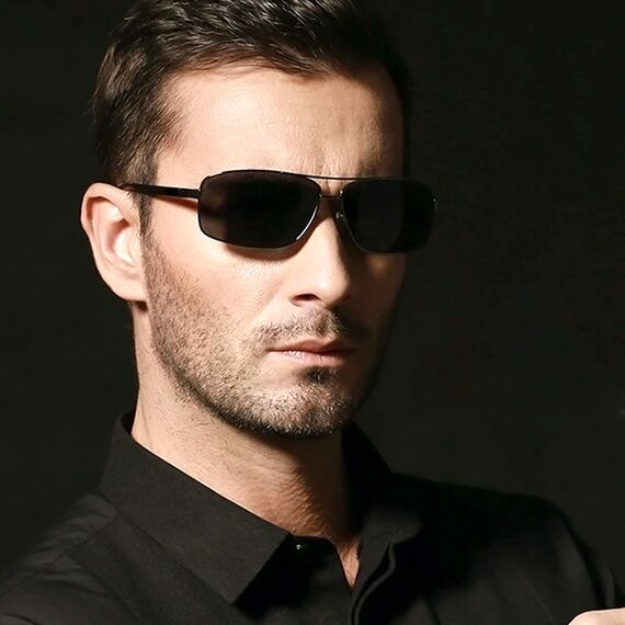 Очки водителя SunDrive 2458 Black с поляризацией, Вариации: SunDrive 2458 Black, изображение 4