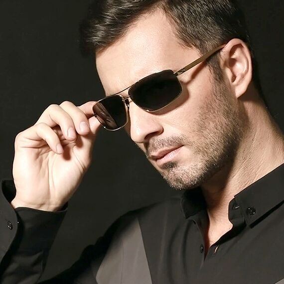 Очки водителя SunDrive 2458 Black с поляризацией, Вариации: SunDrive 2458 Black, изображение 3