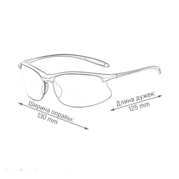 Солнцезащитные очки SunDrive Sport 101 Silver, Вариации: SunDrive 101 Silver, изображение 5