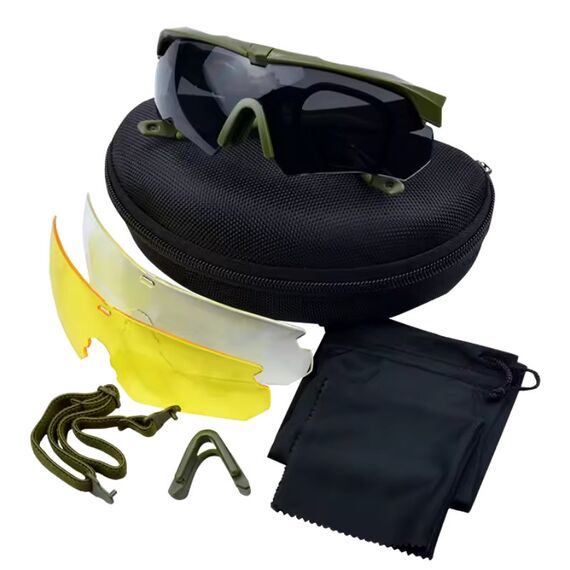 Солнцезащитные тактические очки SunDrive 303G ML, Вариации: SunDrive 303G ML, Размеры: 140 мм, изображение 7