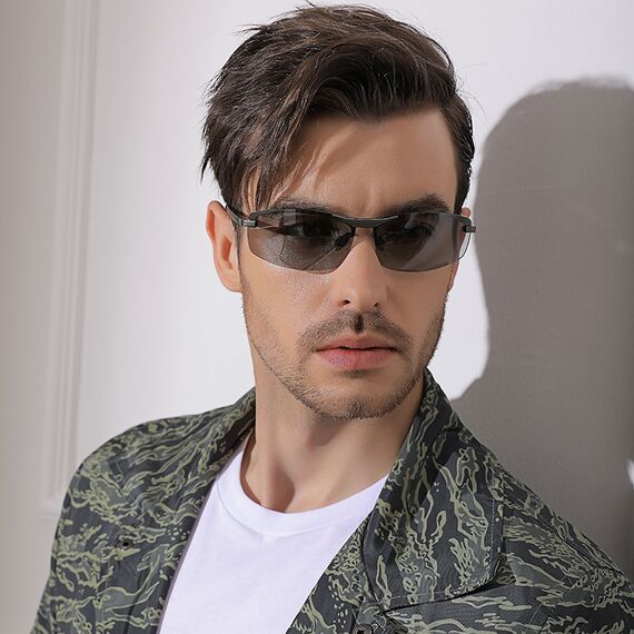 Фотохромные очки SunDrive 557PH с поляризацией, Вариации: SunDrive 557PH, Размеры: 140 мм, изображение 3