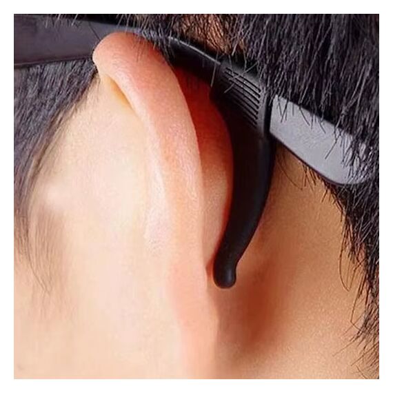 Набор - Силиконовые заушники для очков, желтые, Цвет силиконовых заушников: Желтый, изображение 2