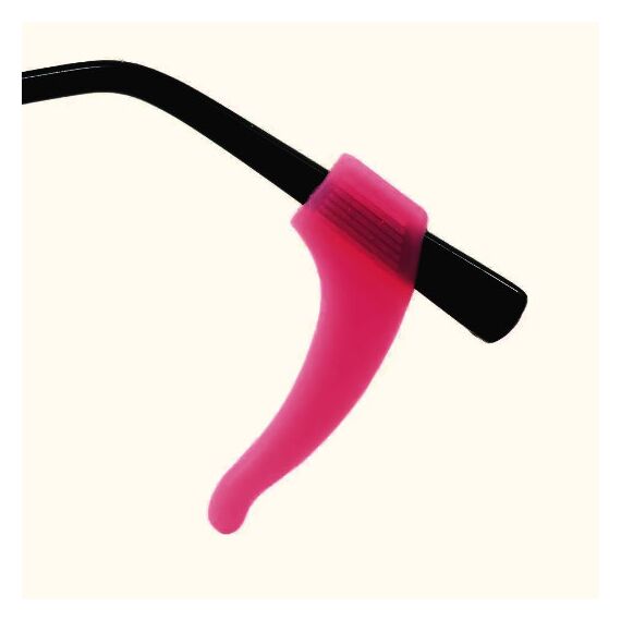 Набор - Силиконовые заушники для очков, светло-розовые, Цвет силиконовых заушников: Светло-розовый, изображение 2