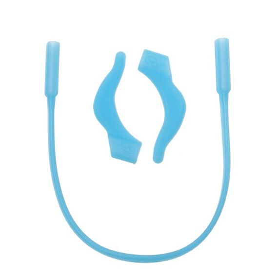 Набор - силиконовые заушники для детских очков, цветные (светло-голубой), Цвет силиконовых заушников: Светло-синий, изображение 3