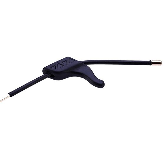 Набор - Силиконовые заушники для окуляров (small), матово-белые, Цвет силиконовых заушников: Бело-прозрачный, изображение 3